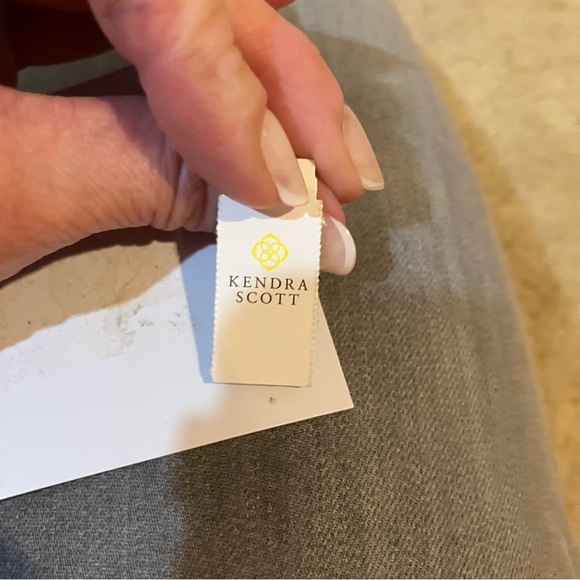 Kendra Scott Elle Filigree "Tiger Eye" Drop Earrings - Picture 8 of 10